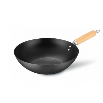 America   hot selling Chinese black wok  carbon steel  wok